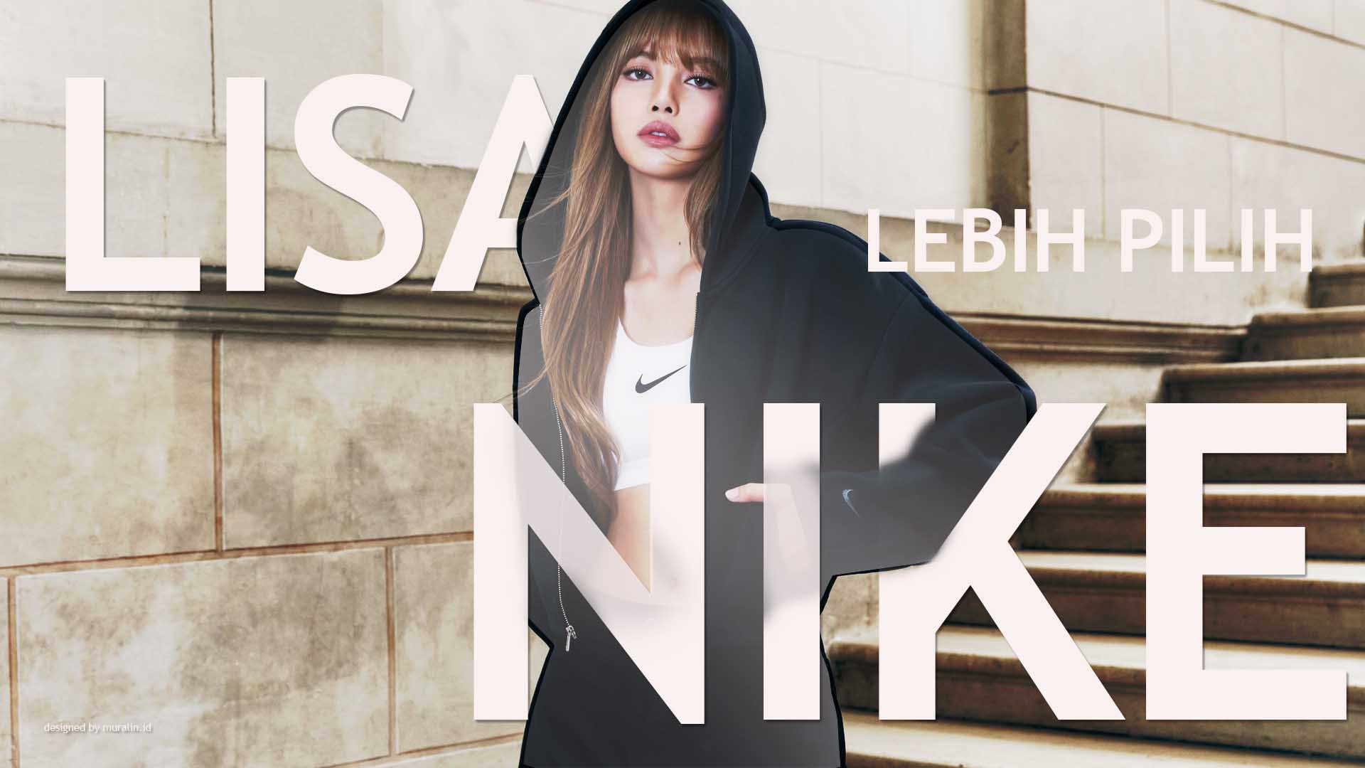 lisa black pink nike