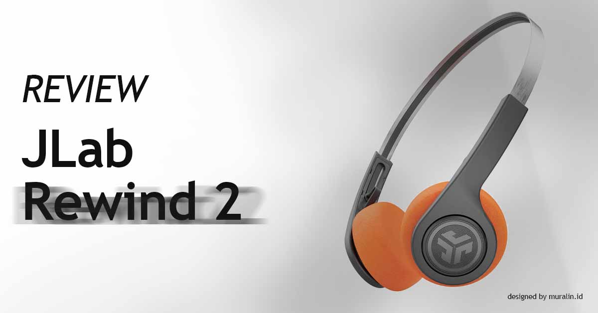 review JLab Rewind 2 Wireless Retro Headset Headphone Earphone Mic Bluetooth USB Type-C